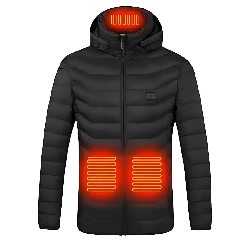 Veste chauffante homme manche longue