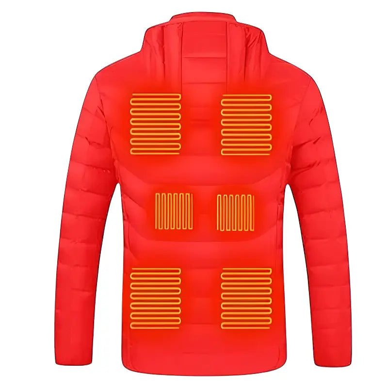 Veste chauffante homme manche longue