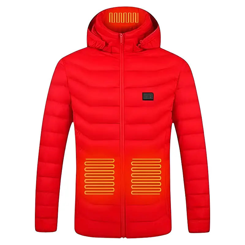 Veste chauffante homme manche longue
