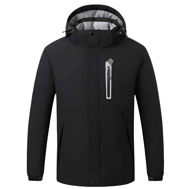 Veste chauffante USB 8 zones capuche amovible