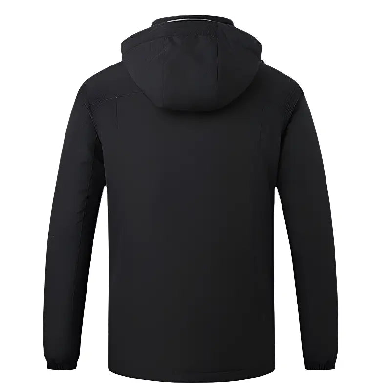 Veste chauffante USB 8 zones capuche amovible