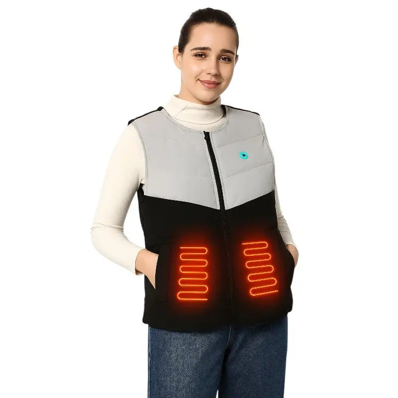 Gilet chauffant femme USB