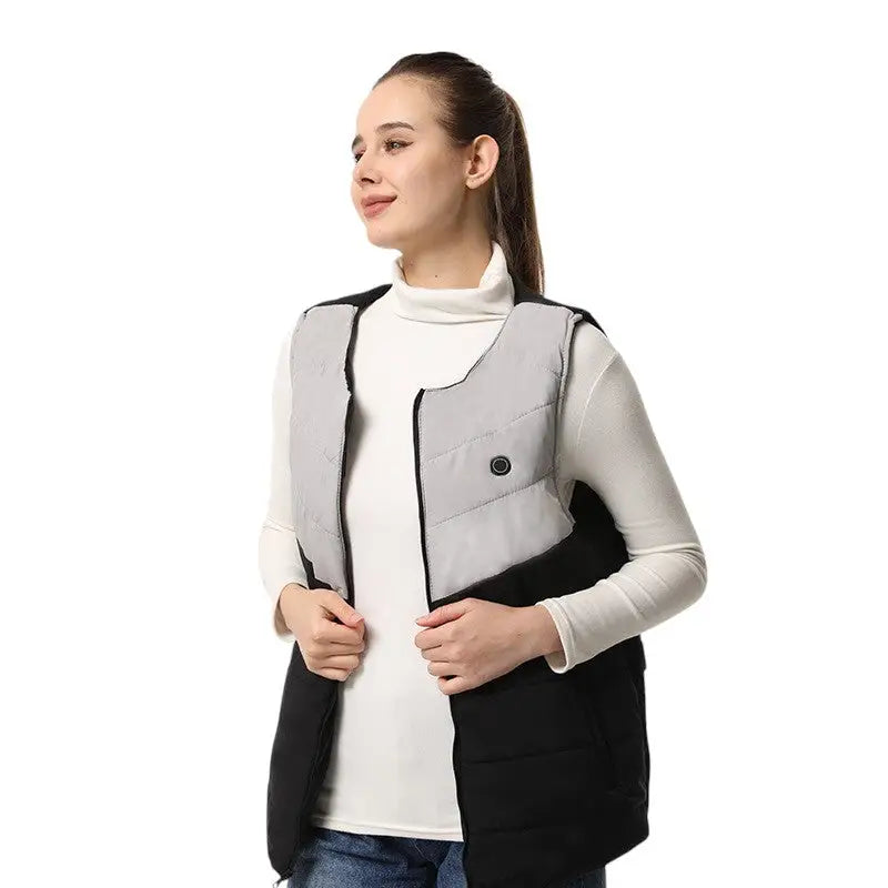 Gilet chauffant femme USB