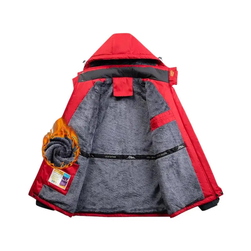 Veste chauffante smart 3 zones à capuche USB