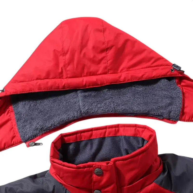 Veste chauffante smart 3 zones à capuche USB