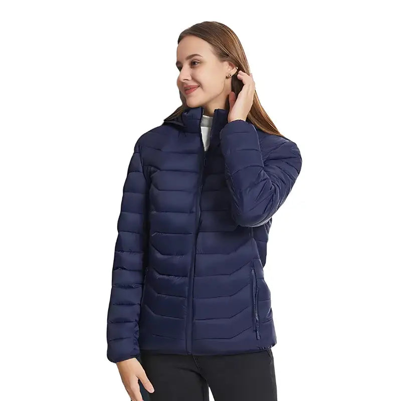 Veste chauffante usb femme 11 zones