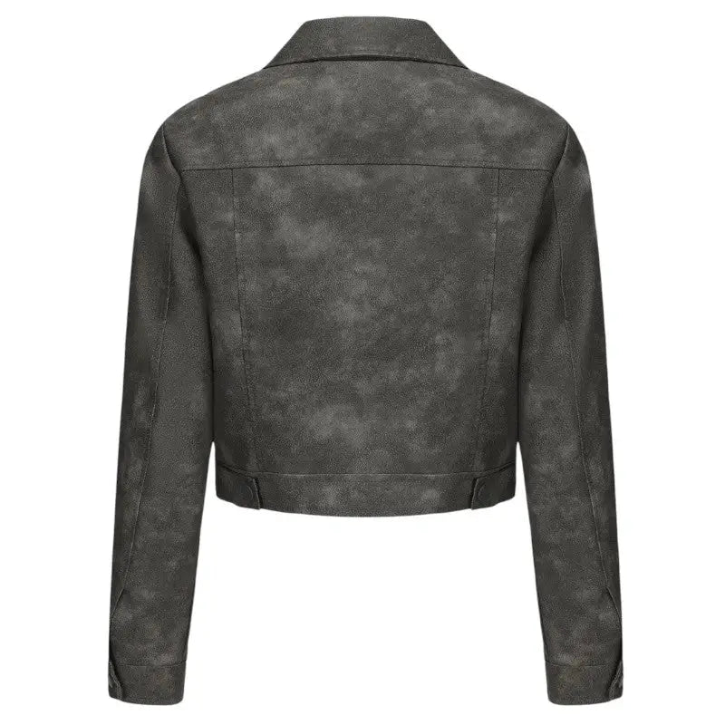 Veste coupe courte militaire femme