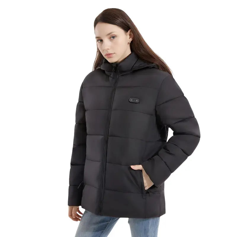 Veste doudoune chauffante