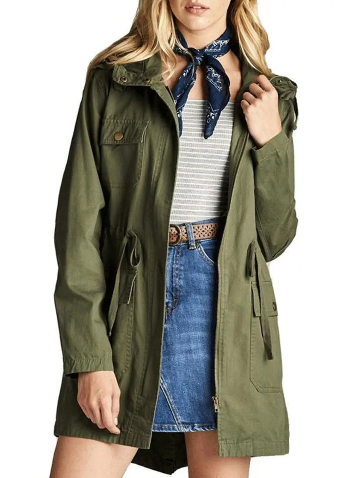 Veste femme style militaire