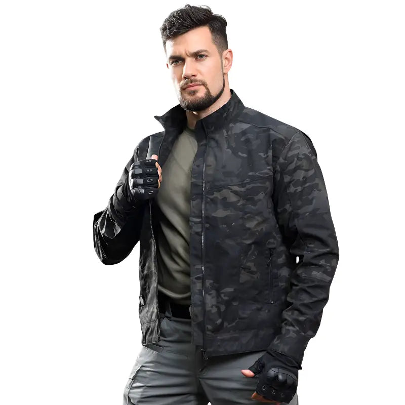 Veste fine militaire homme