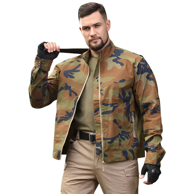 Veste fine militaire homme