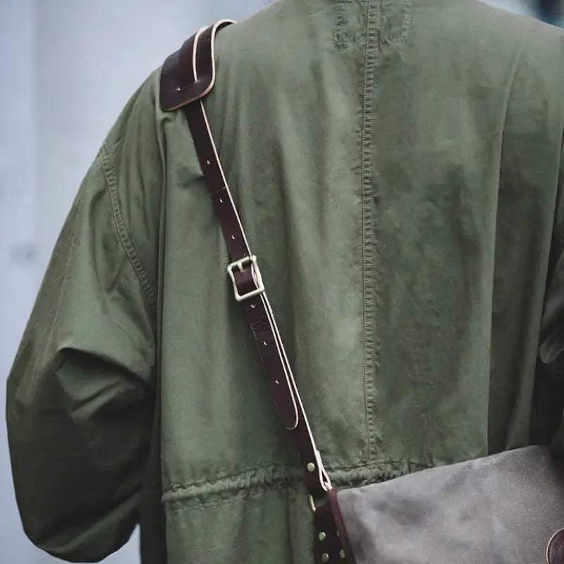 Veste homme militaire coupe oversize