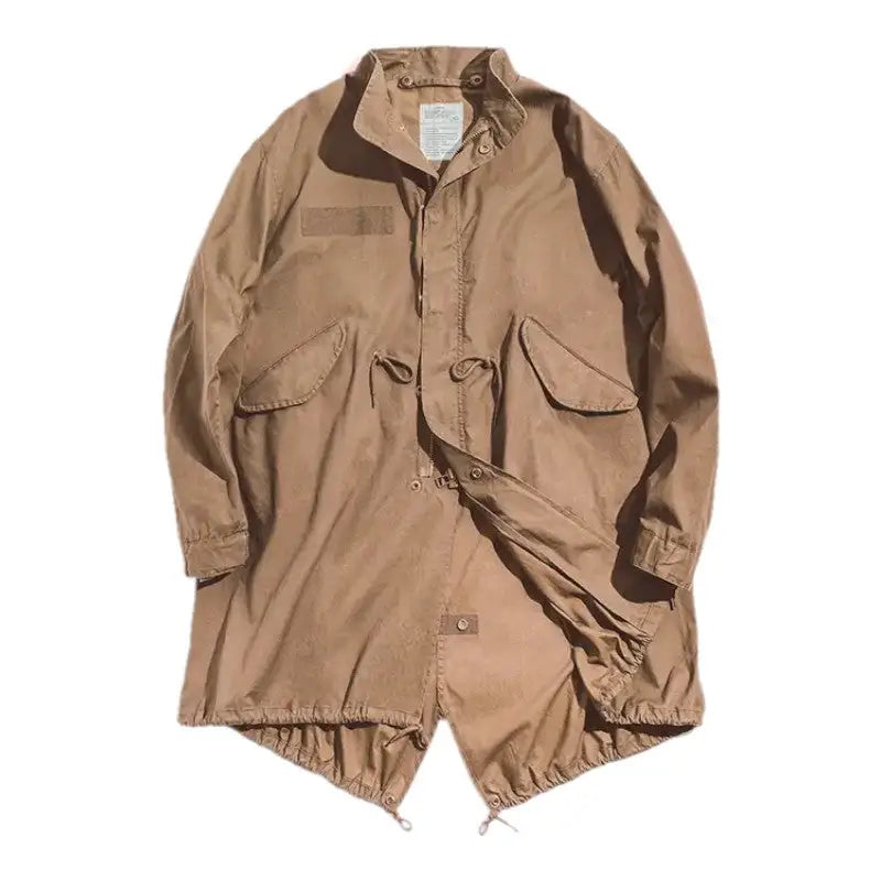 Veste homme militaire coupe oversize