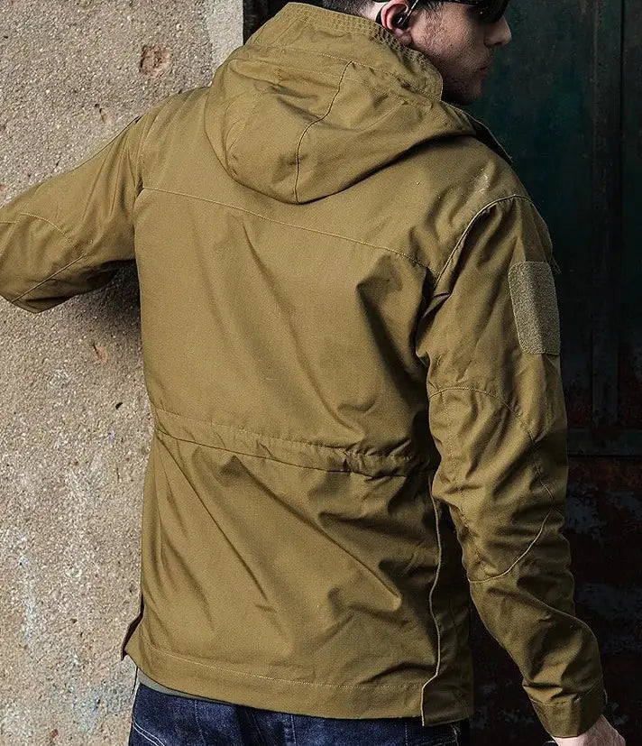 VESTE MILITAIRE AVEC CAPUCHE