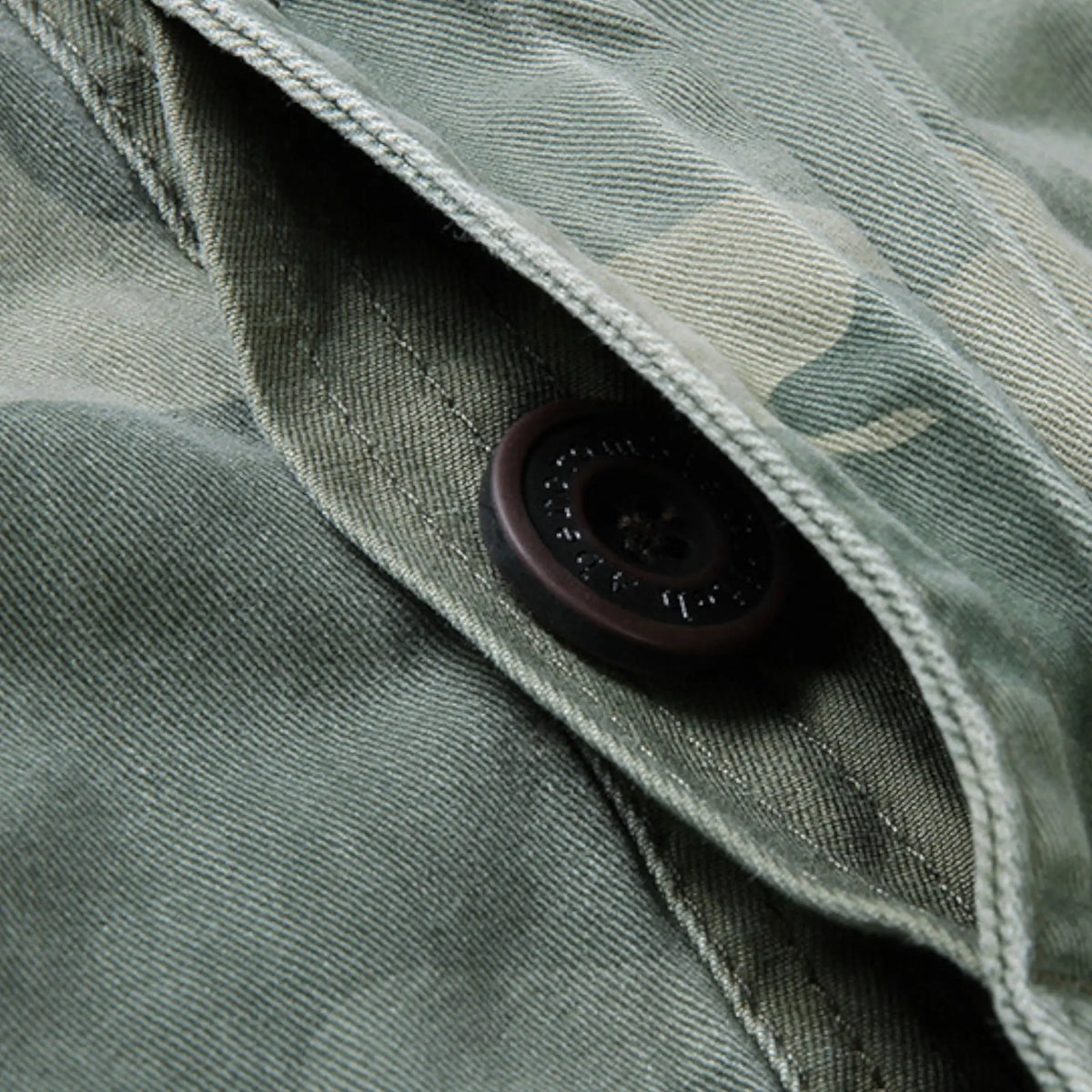 Veste militaire homme vert