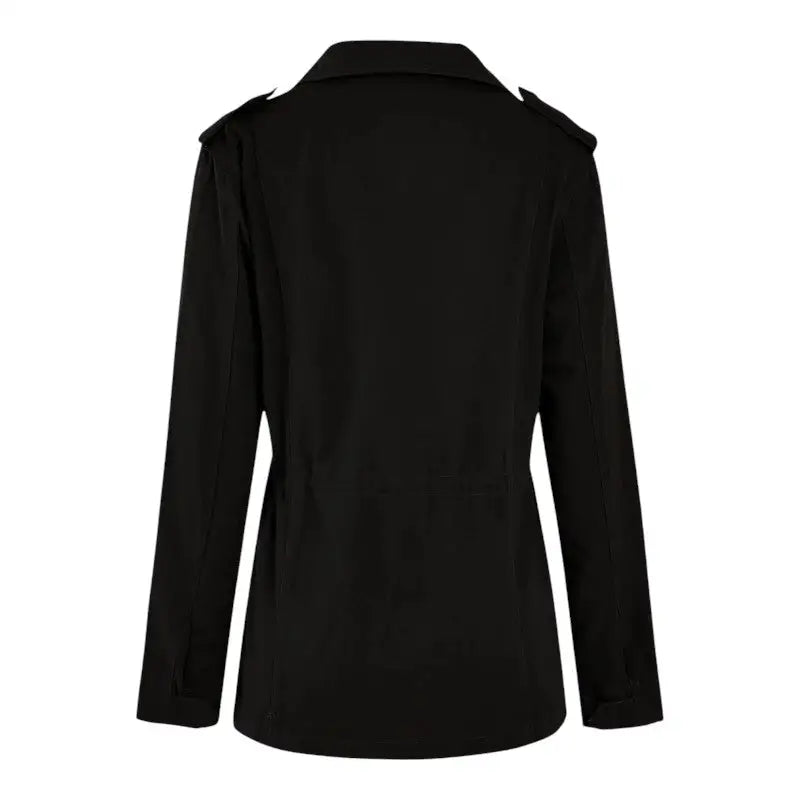 Veste style militaire femme kaki multi-poches cintrée
