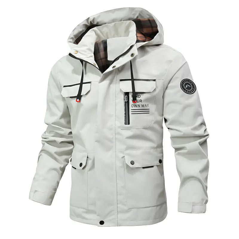 Veste multi poches randonnée homme