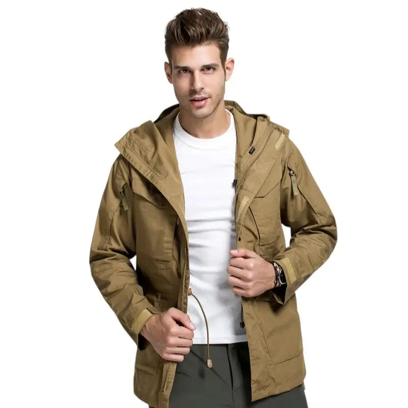 Veste parka militaire homme