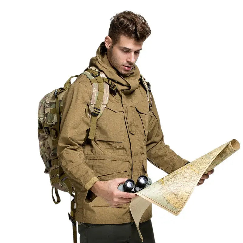 Veste parka militaire homme