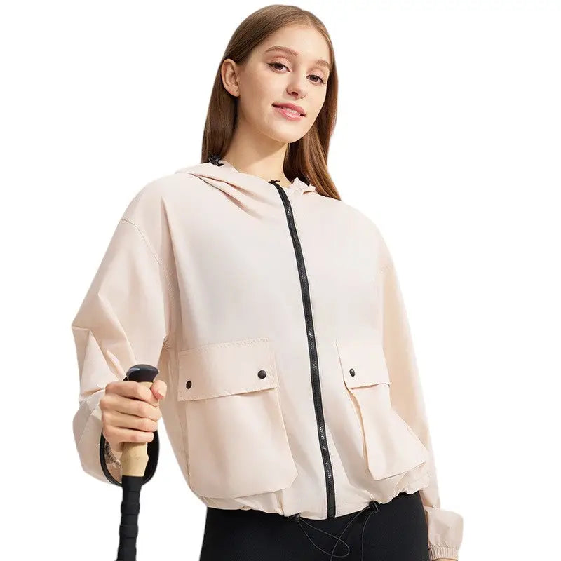 Veste pluie femme running