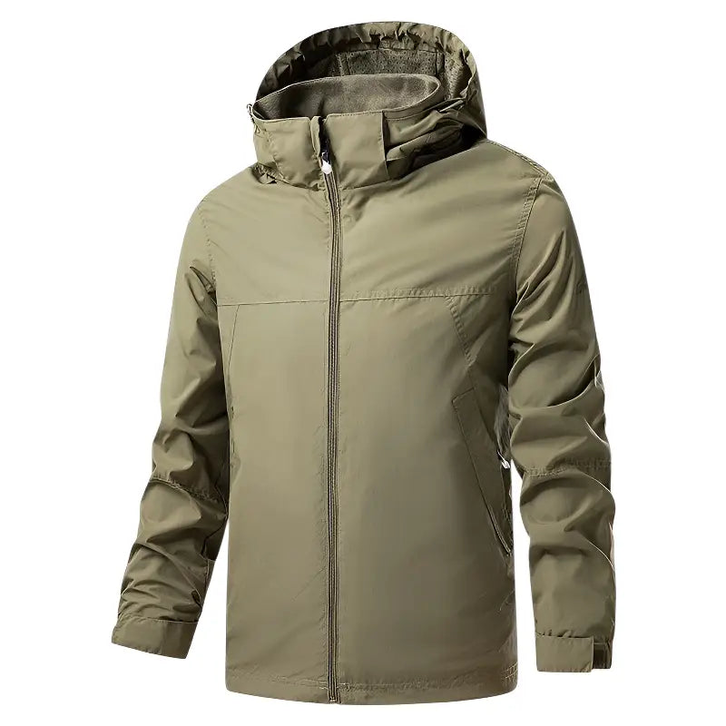Veste pluie homme doublure polaire