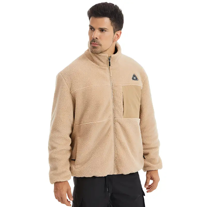 Veste polaire chauffante homme