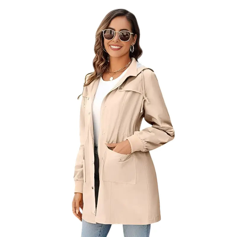 Veste randonnée femme mi-long