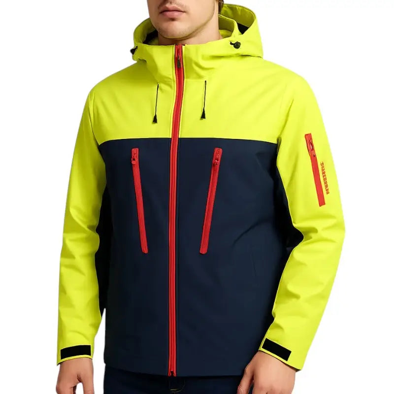 Veste randonnée fluo