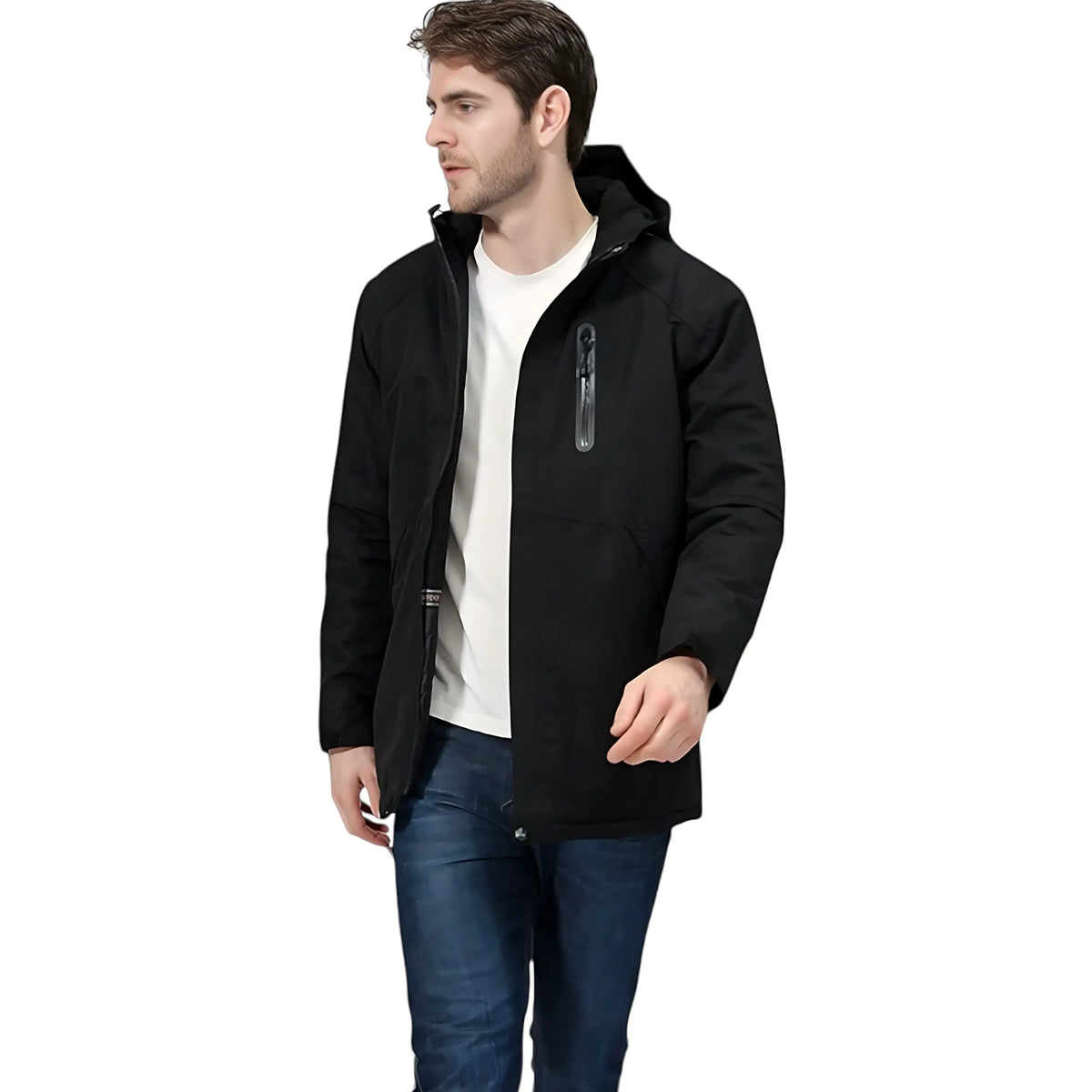Veste de ski chauffante imperméable