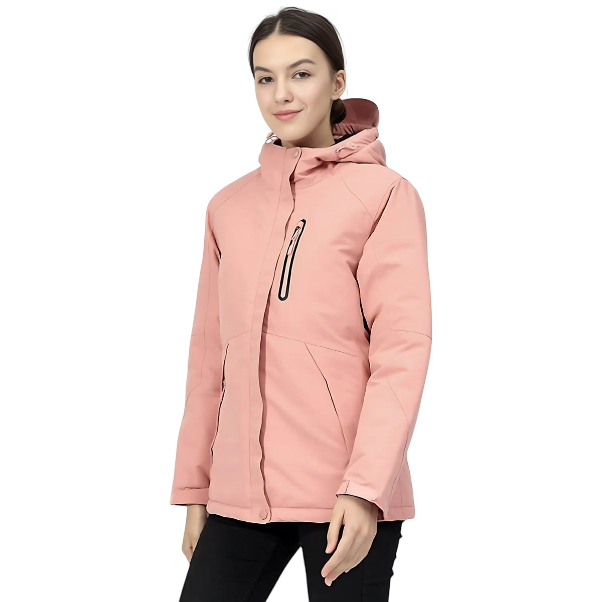 Veste de ski chauffante imperméable