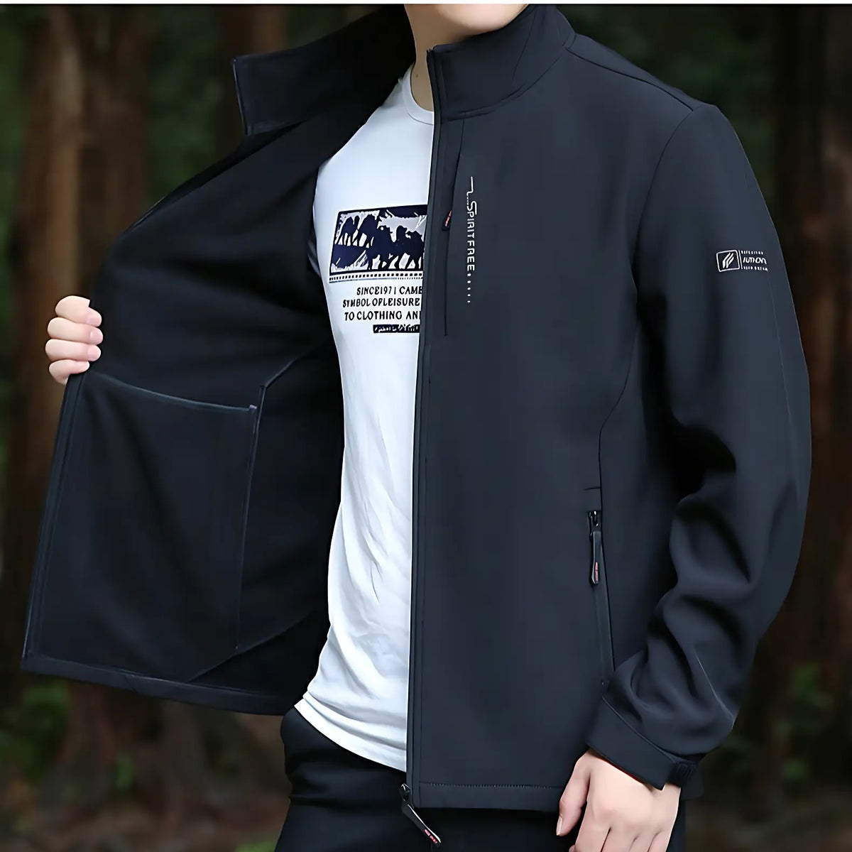 Veste softshell chasse