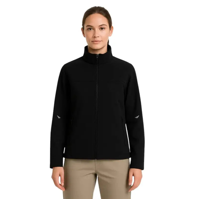 Veste softshell femme à col haut