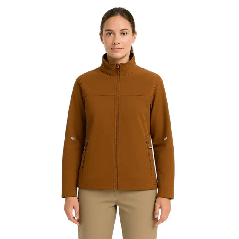 Veste softshell femme à col haut