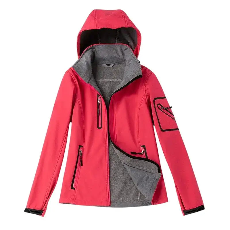 Veste softshell légère femme pour le printemps l’automne et l’hiver