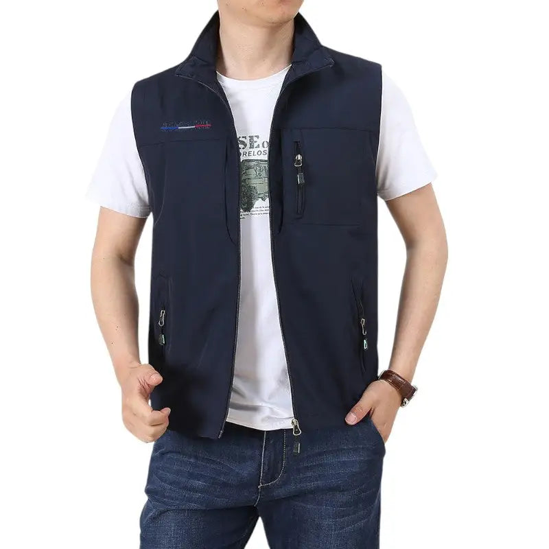 Veste softshell sans manche