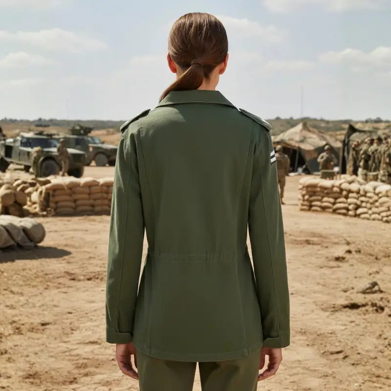 Veste style militaire femme