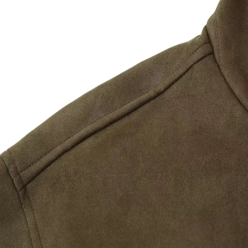 Veste style rétro militaire femme