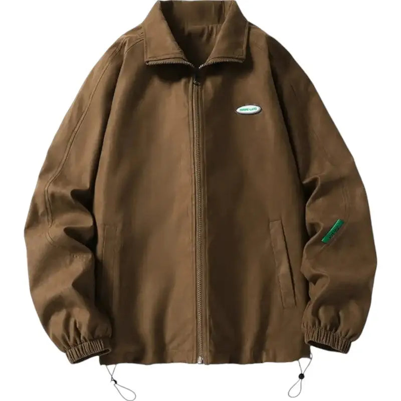 Veste zippée homme coupe bomber mi-saison