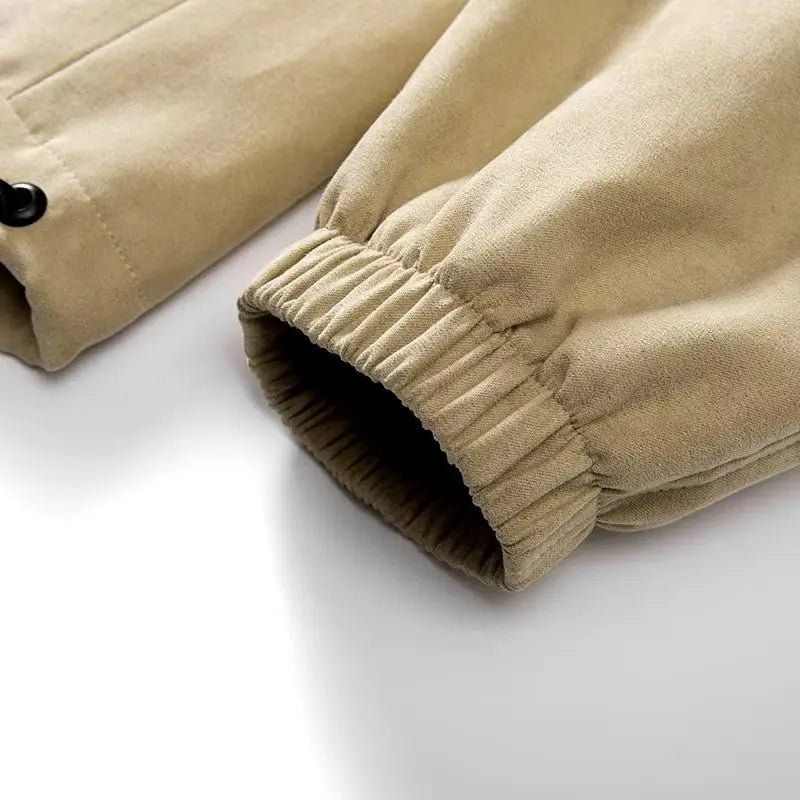 Veste zippée homme coupe bomber mi-saison
